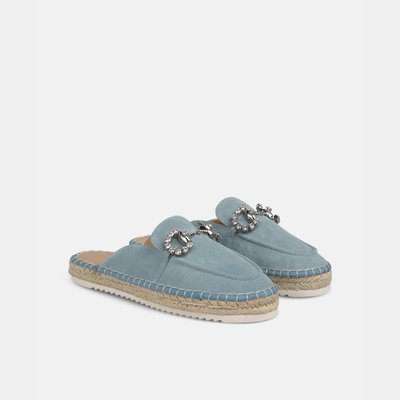 Mules à bijoux avec bout rond et étrier ALMA EN PENA
