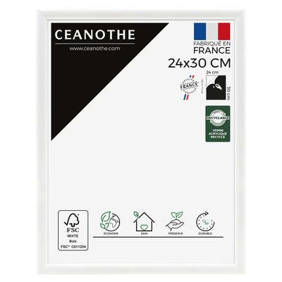 Cadre Photo Exposition 24x30 Cm Bois Massif Fsc ESSENTIEL CEANOTHE