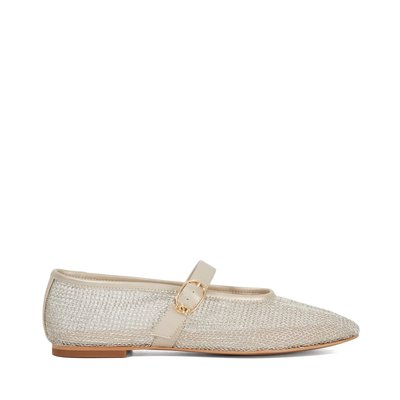 Ballerines esprit babies en cuir tressé - HEADLINE DUNE LONDON
