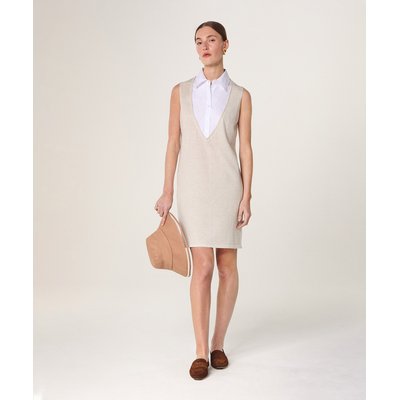Robe chemise bi-matière RODIER