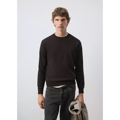 Pull 100 % laine maille fine MANGO MAN