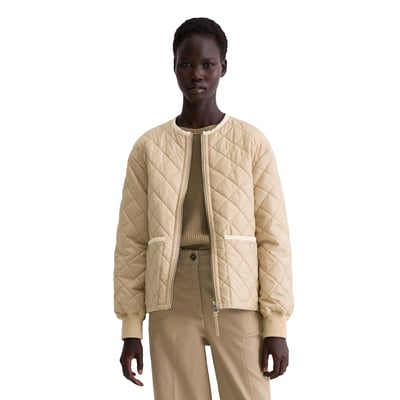 Veste matelassée sans col relaxed en polyester recyclé MARC O'POLO
