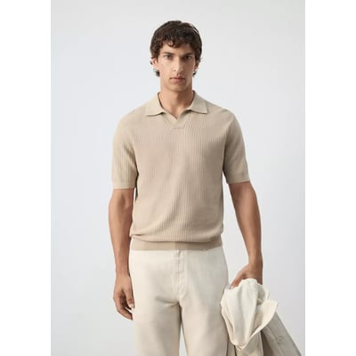 Polo 100 % coton maille structure MANGO MAN