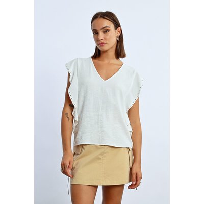 T-shirt à volants LILI SIDONIO
