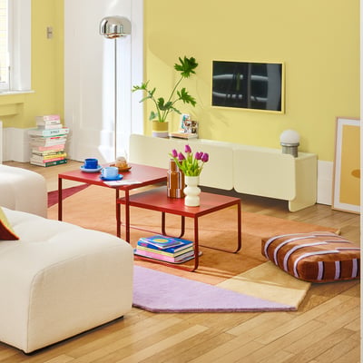 Mobile TV hi-fi laccato, 3 ante, larghezza 170 cm, CESCO LA REDOUTE INTERIEURS