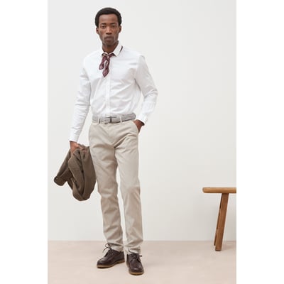 Pantalon chino avec ceinture BONOBO