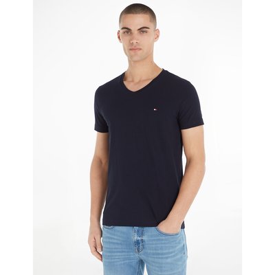 T-shirt col V slim stretch TOMMY HILFIGER