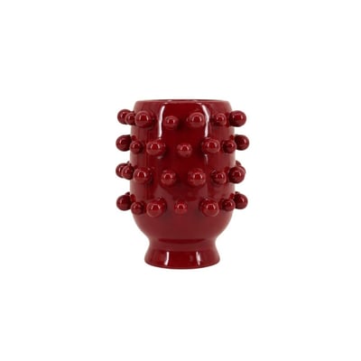 Vase en céramique à perles 20cm ORNAMI