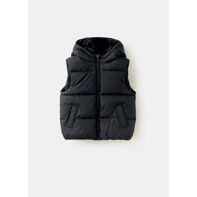 Gilet matelassé à capuche MANGO BABY