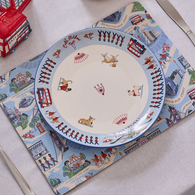 London Town Side Plate CATH KIDSTON