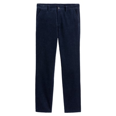 Pantaloni chino regular in velluto LA REDOUTE COLLECTIONS