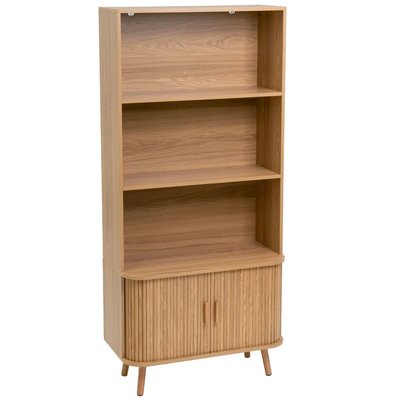 Étagère bibliothèque effet bois 80x40x172cm WADIGA