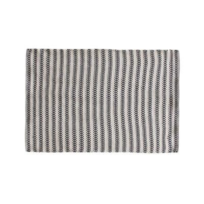 Tapis Rectangle Beige Motifs Noir 120x170 DECORATIE