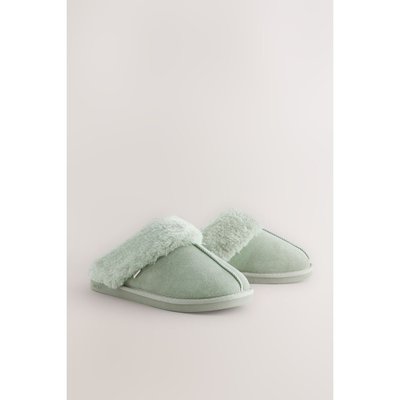 Chaussons mules en daim NEXT