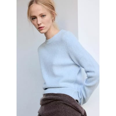 Pull en maille à col rond MANGO