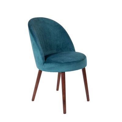 Chaise de repas en velours - BARBARA DUTCHBONE