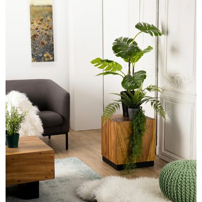 Cube en bois exotique OTTAWA PIER IMPORT