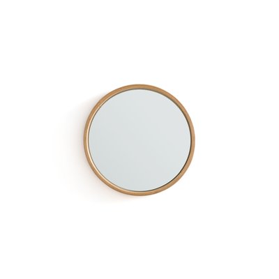 Miroir rond plaqué chêne Ø35 cm, Alaria LA REDOUTE INTERIEURS
