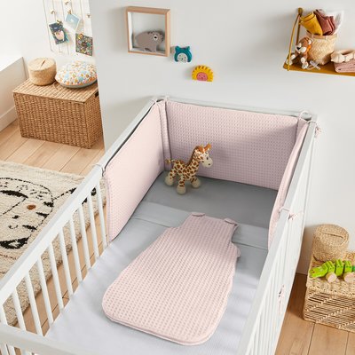 Tour de lit coton effet nid d'abeille, Tifly LA REDOUTE INTERIEURS