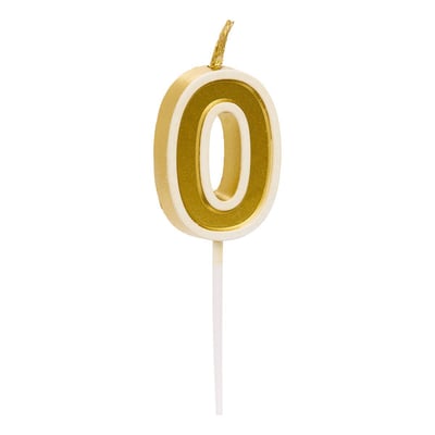 Bougie d'anniversaire Numéro 0 ANNIVERSAIRE 5FIVE SIMPLY SMART