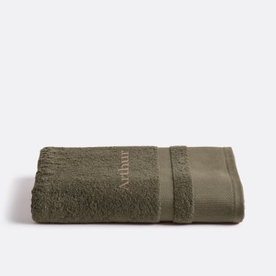 Drap de bain personnalisé coton égyptien Kheops LA REDOUTE INTERIEURS