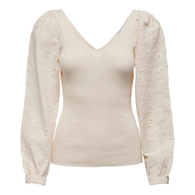 Pull coton col v ONLY