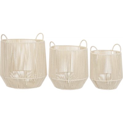 Paniers en coton (lot de 3), Basicos RECOLLECTION