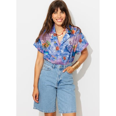 Chemise motif paysage PROMOD