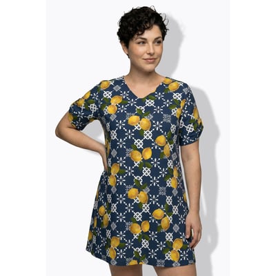 Robe de plage motif citrons ULLA POPKEN