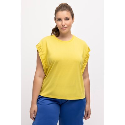 T-shirt, lettrage, antibactérien, col rond ULLA POPKEN