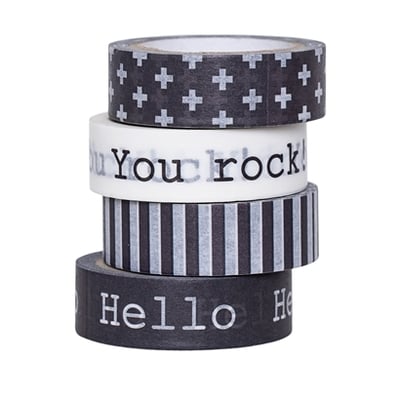 Masking tape rock noir BLOOMINGVILLE
