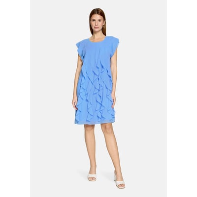 Robe de cocktail à volant VERA MONT