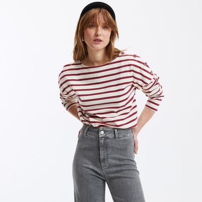 Signatures Aimie Breton Striped T-Shirt in Loose Fit LA REDOUTE COLLECTIONS