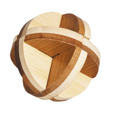 Casse-tête bambou Balle 3 disques FRIDOLIN