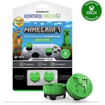 Accessoire manette Minecraft Creeper XBX Kit STEELSERIES