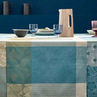 Chemin de table pur coton Mille zen GARNIER THIEBAUT