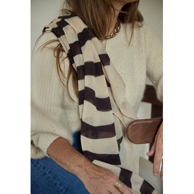 Foulard en laine, ZEBRA GABRIELLE PARIS