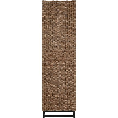 Armoire en teck recyclé élégance naturelle RECOLLECTION