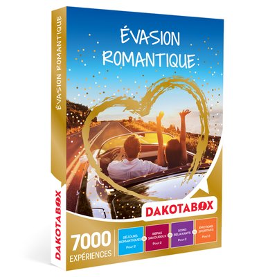 Évasion romantique - DAKOTABOX - Coffret Cadeau Multi-Activités DAKOTABOX