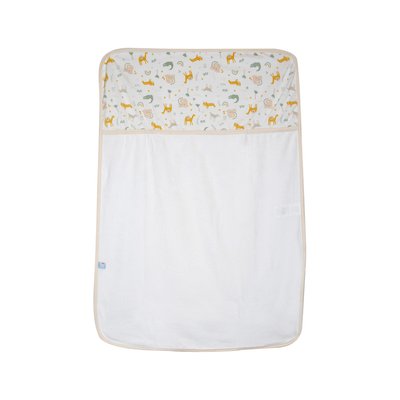 Housse de matelas a langer loury maille SUCRE D'ORGE