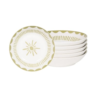 Assiette creuse Tamara  20 cm (lot de 6) TABLE PASSION