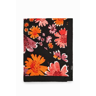 Desigual - Foulard rectangulaire fleurs DESIGUAL