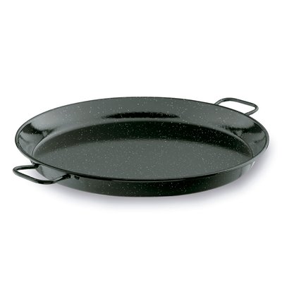 Plat pour paëlla 60 cm en acier émaille LACOR