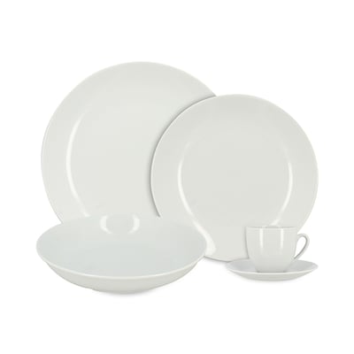 Service de table 48 pièces en porcelaine, METROPOLITAN NOVASTYL