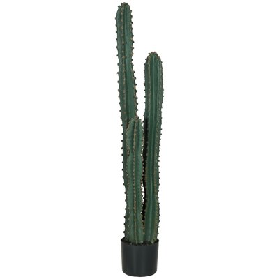 Cactus artificiel grand réalisme dim. Ø 18 x 120H cm vert OUTSUNNY