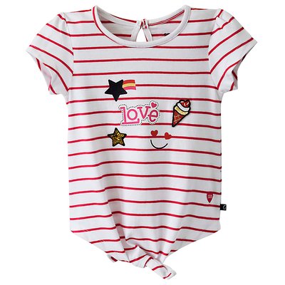 T shirt fille adrienne - a nouer - les grands de sucre d'orge SUCRE D'ORGE