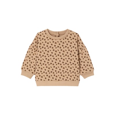 Sweat-shirt imprimé motif léopard VERTBAUDET