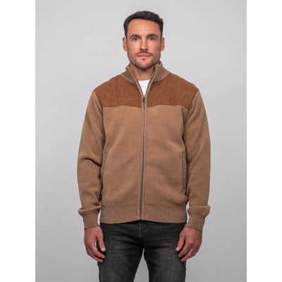 Gilet Chenille Zippé Lerotof RITCHIE