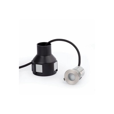 Encastré Extérieur Crosby Nickel mat L80 1x2W LED FARO