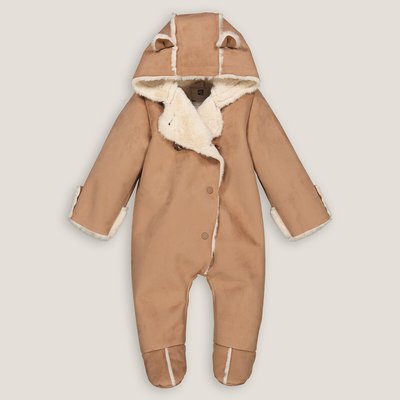Tutina con cappuccio in similpelle LA REDOUTE COLLECTIONS
